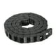thumbnail image 3 of Cadena portacables ignífuga con conector de extremo CNC de nailon negro anidable y resistente a altas temperaturas, 3 of 8