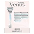 thumbnail image 2 of Gillette Venus for Pubic Hair and Skin, Women's Razor Handle + 6 Blade Refills, 2 of 12