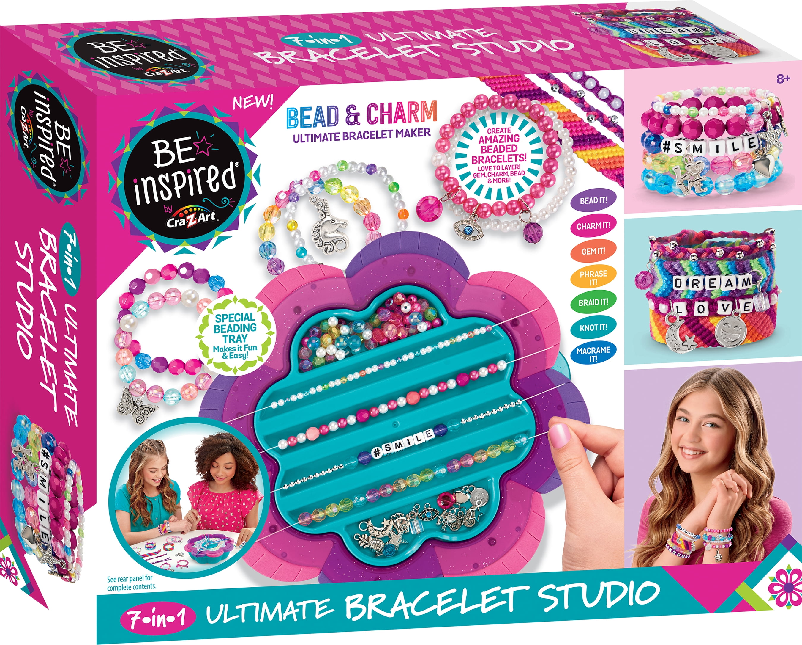 Cra-Z-Art Be Inspired Ultimate Bracelet Studio, 41 Piece Unisex