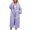 A-Purple167, variant on Robes For Womens Jacquard Flannel Hooded Kimono Bathrobe Soft Fleece Casual Loungewear Sleepwear,Size One Size