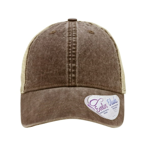 Women's Washed Mesh-Back Cap