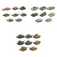 thumbnail image 1 of 24 piezas 1/72 modelo de tanque decorativo duradero juguete para adolescentes adultos Baoblaze Vehículo cisterna, 1 of 8