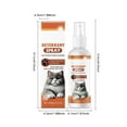 thumbnail image 3 of Pet Training Deterrent Spray 120ml - Furniture Protector Cat Scratch Prevention Chewing Inhibitor Indoor Outdoor Behavior Aid Solution, 3 of 8