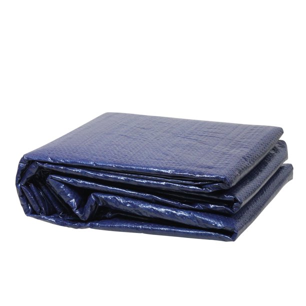 Pool Central Ground Cloth for Rectangular Swimming Pools 19.4' Gray