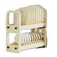 thumbnail image 1 of ZPSHYD Égouttoir à Assiettes Vertical, Support à Assiettes/égouttoir – Organisateur De Rangement pour Placard De Cuisine, Support De Rangement Rétractable Multifonctionnel, 1 of 14