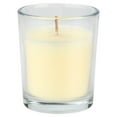 Mainstays Unscented Filled Votive Glass Candles, Ivory, 12Pack Votive