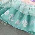 thumbnail image 6 of WIBACKER 1-4T Princess Dress Up Aprons Dress for Toddler Girls, Kids Waterproof Mess Play Clothes, Halloween Costume, 6 of 9
