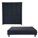 thumbnail image 1 of Box Base Cama Individual + Cabecera Nizza Azul, 1 of 7