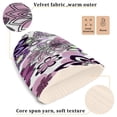 thumbnail image 3 of BZSMCE Winter Beanie Hats Casual Warm Cozy CapCircular Garden Of Flowers Pattern, 3 of 7