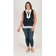 thumbnail image 2 of Helene Sleeveless Tunic with Trim, 2 of 3