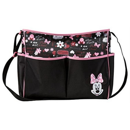Minnie Mouse &#39;Flowers&#39; Tote Diaper Bag - 0