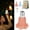 Orange*1, variant on Solar Tulip Outdoor String Lights Flower Small Waterproof Fairy Light Garden Decorative Outside Blue Light up Tulips with Hook Spring Yard Path Fence Party Decor Auto-On off(Orange*1,Warm Light)