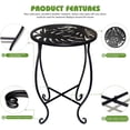 thumbnail image 6 of Patio Plant Stand Planter Display Shelf for Garden Balcony Backyard Greenhouse, 6 of 9