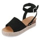 thumbnail image 2 of Zapatos Playa Casuales Sandalias Cuña Con Punta Abierta Cómodos para Mujer Uso Diario, 2 of 9