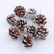 thumbnail image 3 of Xihbxyly Adornos Navideños de Conos, Colgantes de Madera, Juego de 9 Piezas, Ideales para Decorar Árboles y Coronas, Ideales para Fiestas, Hogar, Oficina y Escuela, Diámetro de 3-4 Cm., 3 of 3