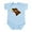 Sky Blue, variant on CafePress - Chocolate Lab Infant Bodysuit - Baby Light Bodysuit, Size Newborn - 24 Months