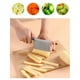 thumbnail image 4 of Cuchillo cortador ondulado de acero inoxidable, herramienta para cortar patatas, zanahorias, patatas fritas, verduras, patatas fritas, cortador ondulado de acero, 4 of 5