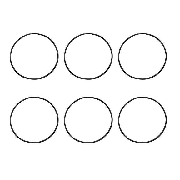 6 Pack Multipurpose Rubber Seals Filter Replacement O Rings Sealing Gasket for Home and Industrial Water Filtrations