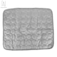 thumbnail image 2 of Gustave Pet Cooling Mat for Kennel Sofa Car Seats Dog Cat Bed Mattress Ice Silk Material Dissipates Heat Self Cooling Pad "M, Gray", 2 of 9