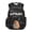 Capybara Science Pattern, variant on Psesaysky Kawaii Axolotl 17" Bookbag, Durable Polyester Rucksack with Adjustable Straps for Back to School and Outdoor Camping