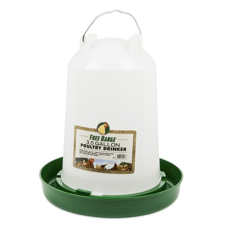 UPC: 0843635042218 | Manna Pro Free Range Hanging Drinker 3.5 Gallon