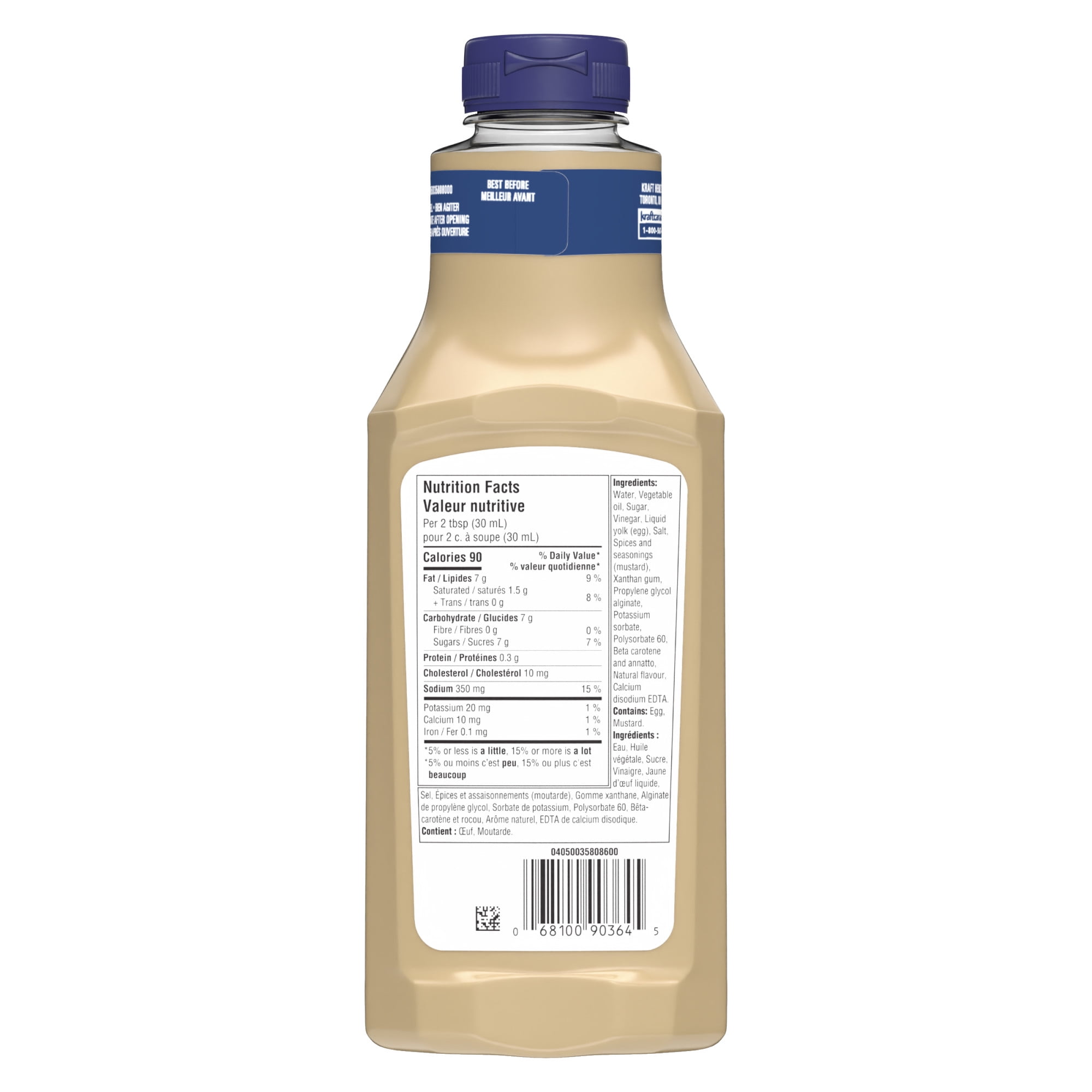 Kraft Coleslaw Dressing, 425 mL Bottle