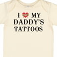 thumbnail image 4 of Inktastic I Love My Daddy's Tattoos Boys or Girls Baby Bodysuit, 4 of 5