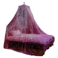 thumbnail image 2 of YAOMOBB Princess Bed Curtain Easy Install Bed Canopy Fluorescent Stars Kid Room Essential, 2 of 7