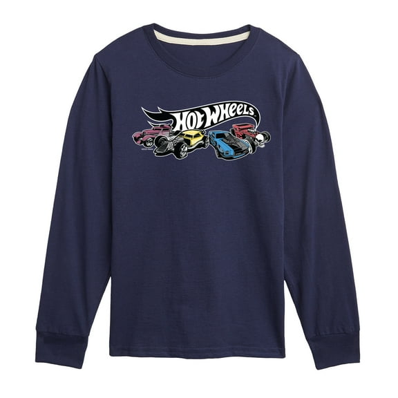 Hot Wheels - Mls - Youth Boys Long Sleeve Graphic T-Shirt