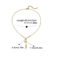 thumbnail image 5 of Beautiful Star Necklace for Her Featuring Four Point Pendant and White Diamonds, 5 of 12