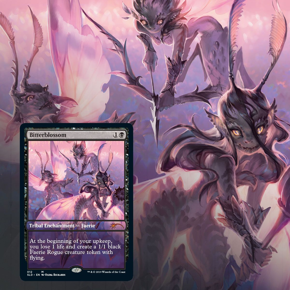 Magic: The Gathering TCG - Secret Lair Drop Series - Bitterblossom Dreams [Card Game, 2 Players]