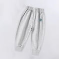thumbnail image 3 of Fesfesfes Boys And Girls Sweatpants Children Casual Thin Pants Toddler Elastic Waistband Pants, 3 of 4