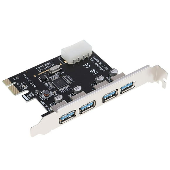 Adaptador Expansión a USB 3.0 de 4 Puertos USB de 5 GigaBits Per Second para Escritorio
