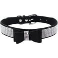 thumbnail image 2 of Rhinestone Dog Collar for Small Dog,Diamond Pet Cats Collors with Bow,Bling Crystal Pretty Cute Adjustable for XXS XS Small Medium Large Dogs Puppy Girls, 2 of 6