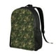 thumbnail image 2 of Balery Green Camouflage Skull Mochila - Mochila Estilosa y Duradera para Laptop de 15 Pulgadas con Tela Oxford Impermeable, 2 of 8