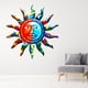 thumbnail image 2 of Colgante de decoración de de sol ,7 pulgada jardín interior al aire libre Sunnimix Arte de la pared del sol, 2 of 7