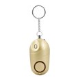 thumbnail image 1 of Llavero de alarma de seguridad Alarma de sonido de autodefensa de emergencia con luz LED para mujeres, niños, ancianos, dorado, 1 of 2