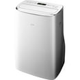 LG 115V 14000 Btu Dual Inverter Portable Air Conditioner in White for Rooms up to 500 Sq. ft