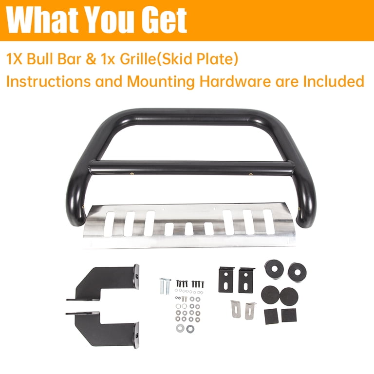 Kasei Bull Bar Push Guard – Stainless Steel No-Skid For 2005–2015 Tacoma