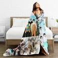 thumbnail image 6 of ENHYPEN Blanket Soft and Comfortable Warm Fleece Throw Blankets Carpet Rug Decoration Gift for Decor Room Dormitory Picnic Yoga Sofa Camping Travel All Season, 6 of 6