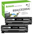 thumbnail image 1 of Cartucho de tóner Aztech compatible para HP CE285A 85A negro, paquete de 2, 1 of 9