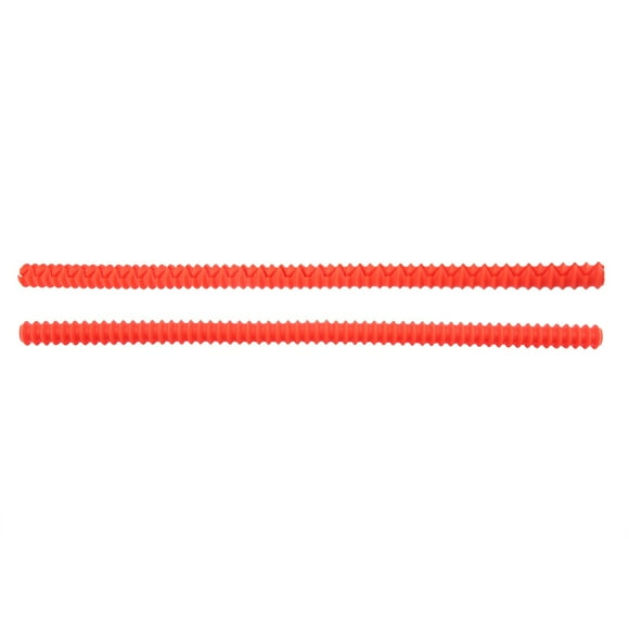 HURRISE Silicone Oven Rack, Oven Shelf Guards,2pcs Heat Insulated Silicone Clips Hot Oven Rack Shelf Guards Avoid Scald Protector Tool