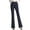 Blue, variant on EQWLJWE Pants For Women Women's Trousers Plus Size Bell Bottom Trousers Ttraight Tigh Waist Work Pants