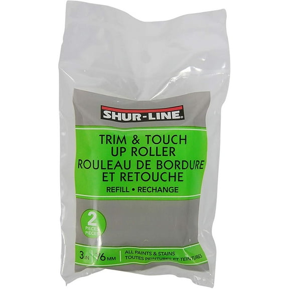 Shur-Line 2007129 3-Inch Trim and Touch Up Roller Refill