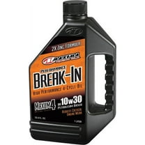 Maxima 30-10901 Premium Break-In 10W-30 Motorcycle Engine Oil - 1 Liter Bottle