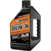 Maxima 30-10901 Premium Break-In 10W-30 Motorcycle Engine Oil - 1 Liter Bottle