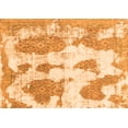 thumbnail image 1 of Ahgly Company Indoor Rectangle Abstract Orange Modern Area Rugs, 2' x 3', 1 of 4