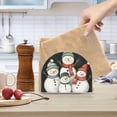 thumbnail image 2 of Yayeee Napkin Holder for Table Kitchen Paper Tissue Organization, Snowman Family, 2 of 8