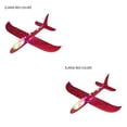 thumbnail image 3 of sweethay Modelo de avión Tamaño compacto Avión de juguete Avión deslizante Operación simple Estructura firme Resistencia al desgaste Tipo 1 2Conjunto, 3 of 6