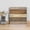 Brown, variant on Farmhouse Yellow Brown Wall Art Painting on Canvas, Vintage Wooden Striped Canvas Art Home Prints Wall Art Framed Modern Artwork for Living Room Bedroom Wall Decor 8x8in